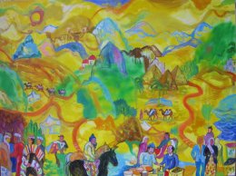 The Silk Road and Human Exchange