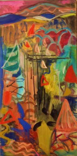 Fiona Drifting Down the River.