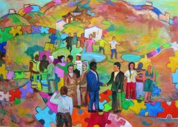 'Social Integration, Peace and Opening Up.'