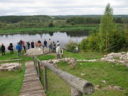 Out in the Latvian landscape