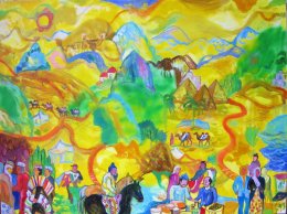 The Silk Road and Human Exchange