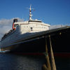 The QE2 at Cobh