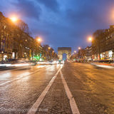View of the Arc de Triomphe