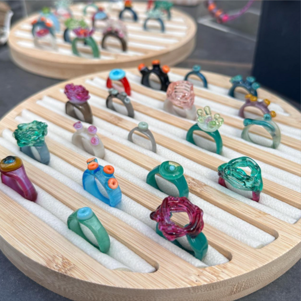 Sadie Copus - Glass Jewellery Artist