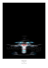 '44' Lewis Hamilton car 44 abstract fine art print.