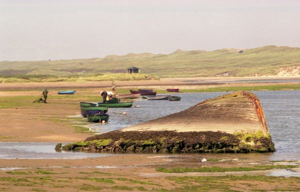 Boats on the Ythan estuary, Newburgh