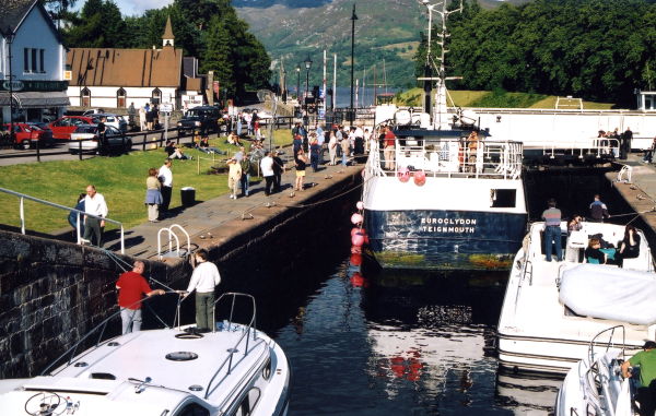 Lock at Fort Augustus