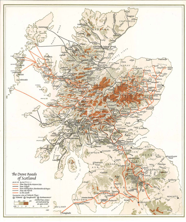 Scottish drove roads