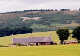 White Horse, Mormond Hill from Formartine & Buchan Way.