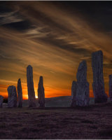 1st Place Dusk at Callanish by Pete Swanson