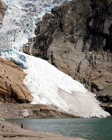 HC Briksoalsbreen Glacier by John Bollands