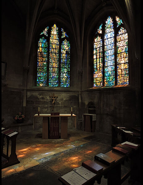 A Quiet Church Corner 2nd Prints