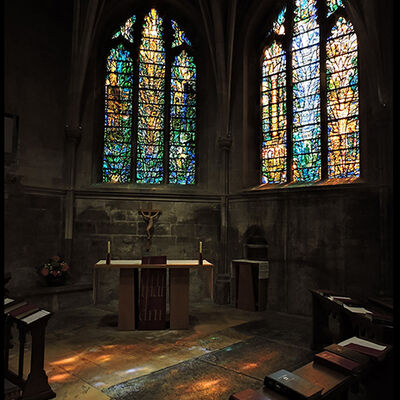 A Quiet Church Corner 2nd Prints