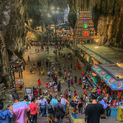 Hindu Festival at the Batu Caves 1st prints