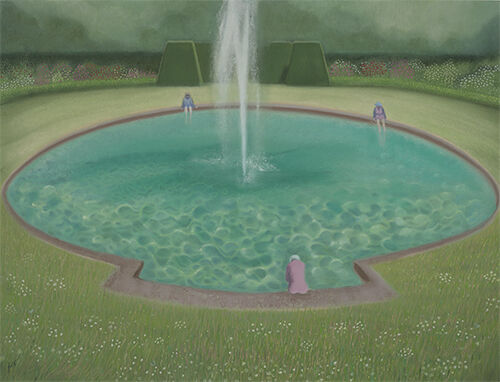 Ladies cooling (pastel)