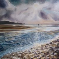 New year's Day at Sandymouth