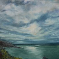 Light Over the Sea at Morwenstow