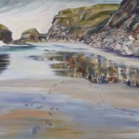 Wet Sand at Strangles