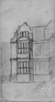 Charlton Court - pencil drawing