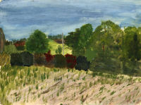 Landscape East Sutton - acrylic
