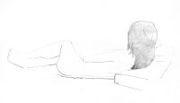 Life Drawing - Ann - pencil