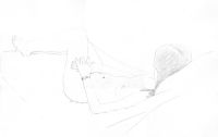 Life Drawing - Ann - pencil