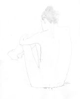 Life Drawing - Chris - pencil