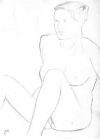 Life Drawing - pencil