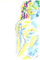 Life Study -Jamie- Marker Pen