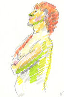 Life Study - Amy - Marker Pen