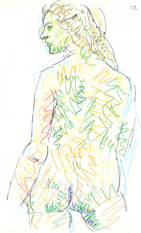 Life Study - Dani - Marker Pen