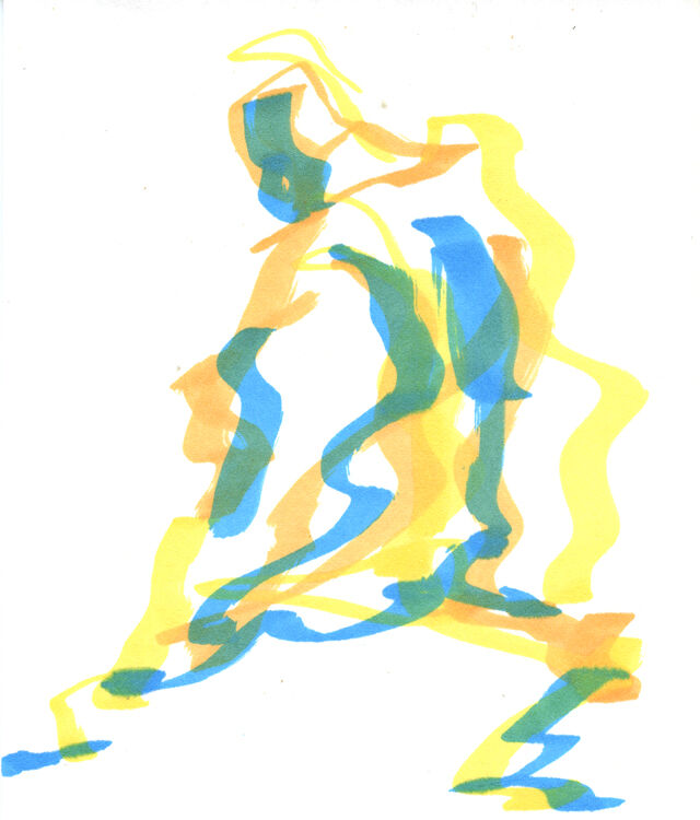 Life Study - Dominic - Marker Pen