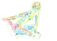 Life Study - Esther - Marker pen