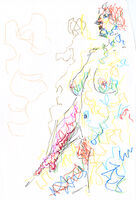 Life Study - Izabella - Marker Pen