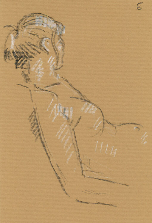 Life Study - Lizzie - Carbon Pencil