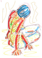 Life Study - Lucy - Marker pen