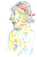 Life Study - Maria' - Marker Pen