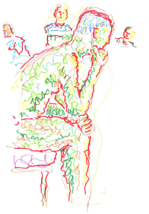 Life Study - Richard - Marker Pen