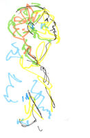 Life Study - Rose - Marker Pen