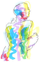 Life Study - Steve - Marker Pen