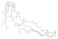 Life Study - Ursula - Pen and Ink