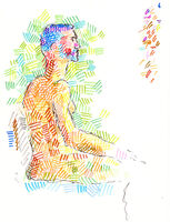 Life Study – Steve – Marker Pen