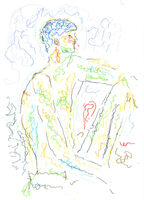 Life Study – Tommy – Marker Pen