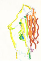 Life study - Verity - marker pen