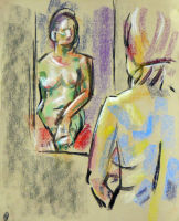 Life study - Gerry - pastel