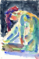 Life study - Aga - watercolour