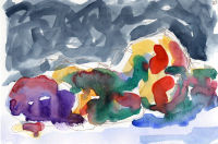 Life study - Aga - watercolour