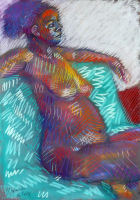 Life study - Andrea - pastel