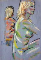 Life study - Anna - pastel