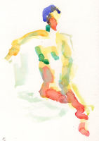 Life study - Ava -  watercolour